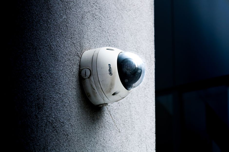 security camera footage store