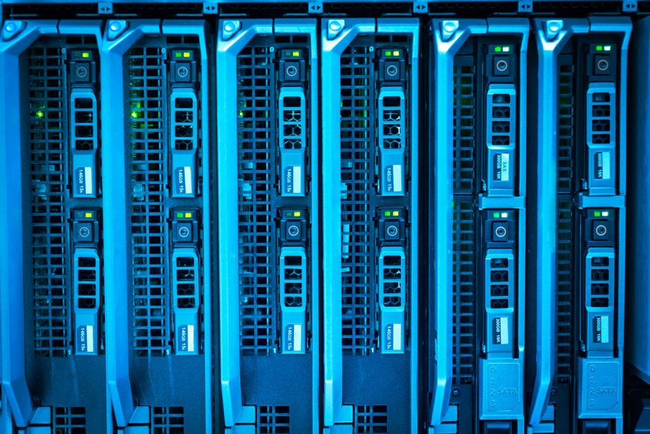 server racks for machine learning training