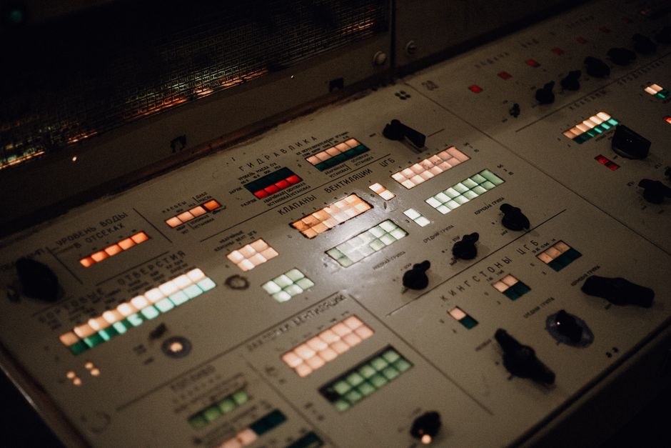 industrial control room dashboard