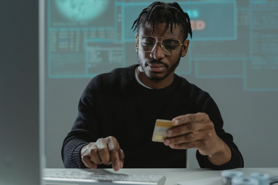 credit card fraud transaction screen