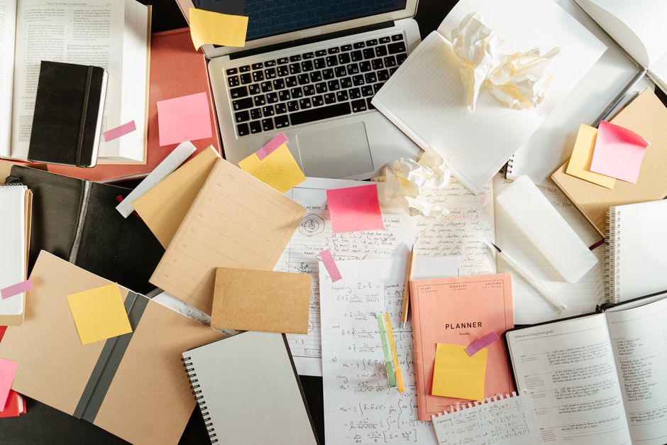 messy handwritten customer notes