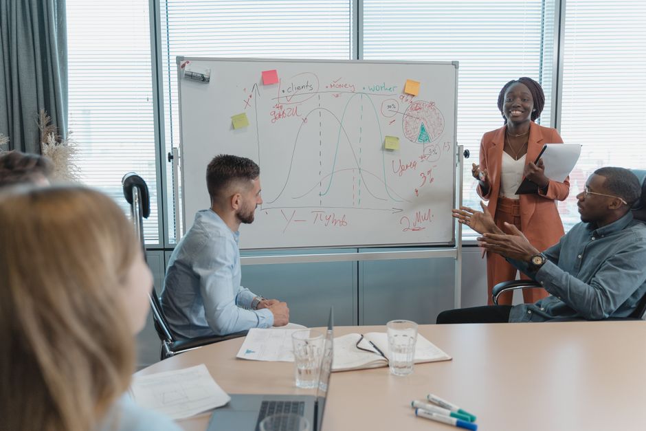 job interview whiteboard discussion